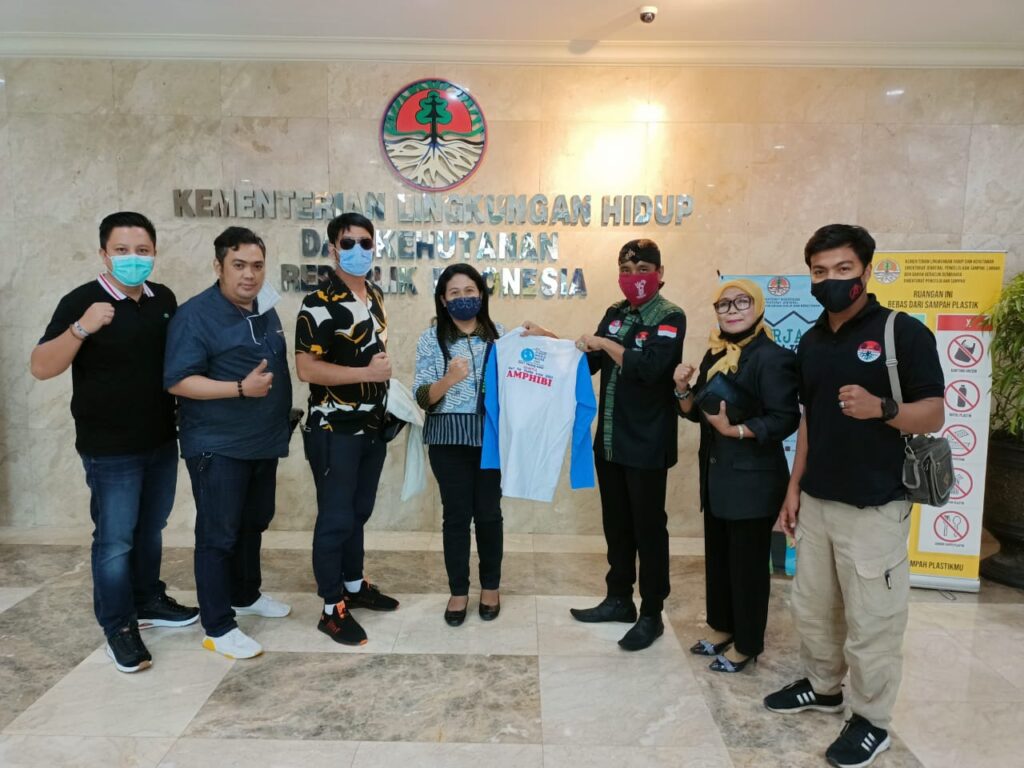 AMPHIBI LAKUKAN KOORDINASI UNTUK MENSUKSESKAN HPSN 2021 & HARI AIR SE DUNIA XXIX